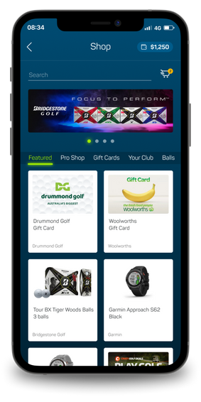 AGC App Shop Screen